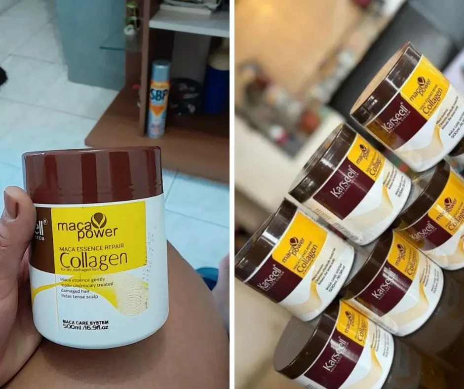 5 Itens da Shopee que As Mulheres Estão Comprando 5 itens de shopee, Karseell Collagen Tratamento Capilar 500g
