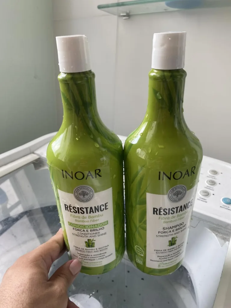 INOAR Kit Shampoo + Condicionador 1 litro Resistance Bambu, 15 achados incriveis