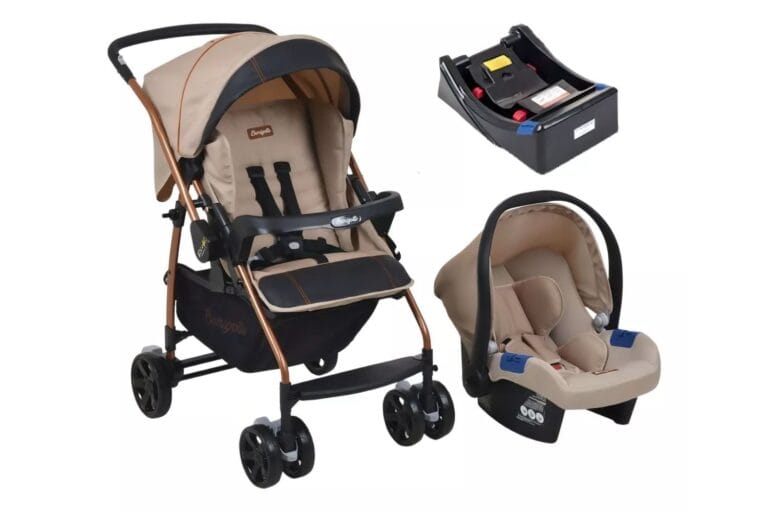 Carrinho de Bebê Rio K Travel System Mon Amour, Burigotto