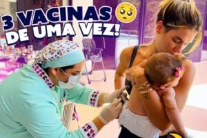 Hoje, vamos falar sobre um momento muito especial: as vacinas da Maria Flor.