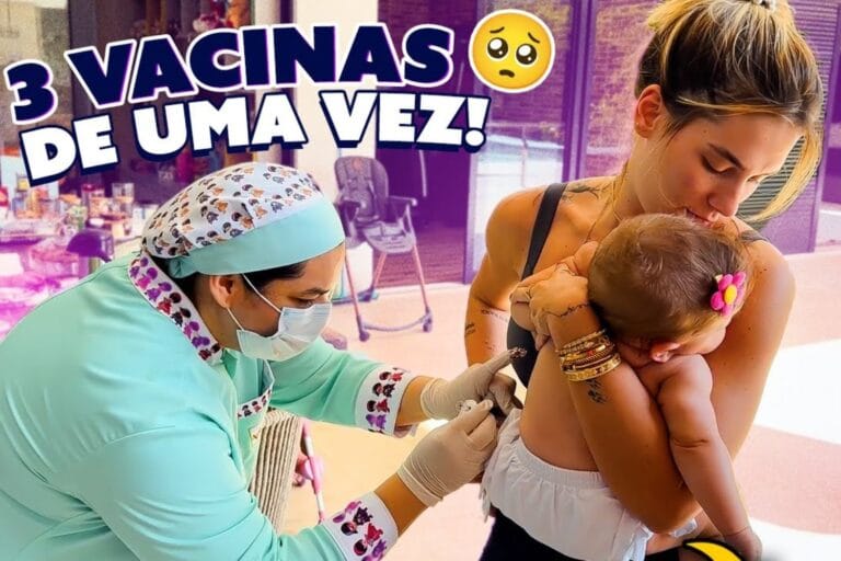 Hoje, vamos falar sobre um momento muito especial: as vacinas da Maria Flor.