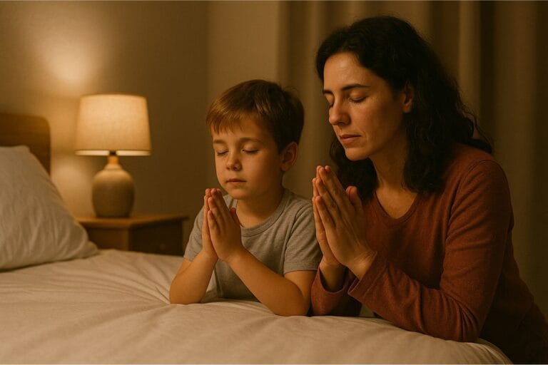 6 Dicas para Ensinar Seus Filhos a Orar