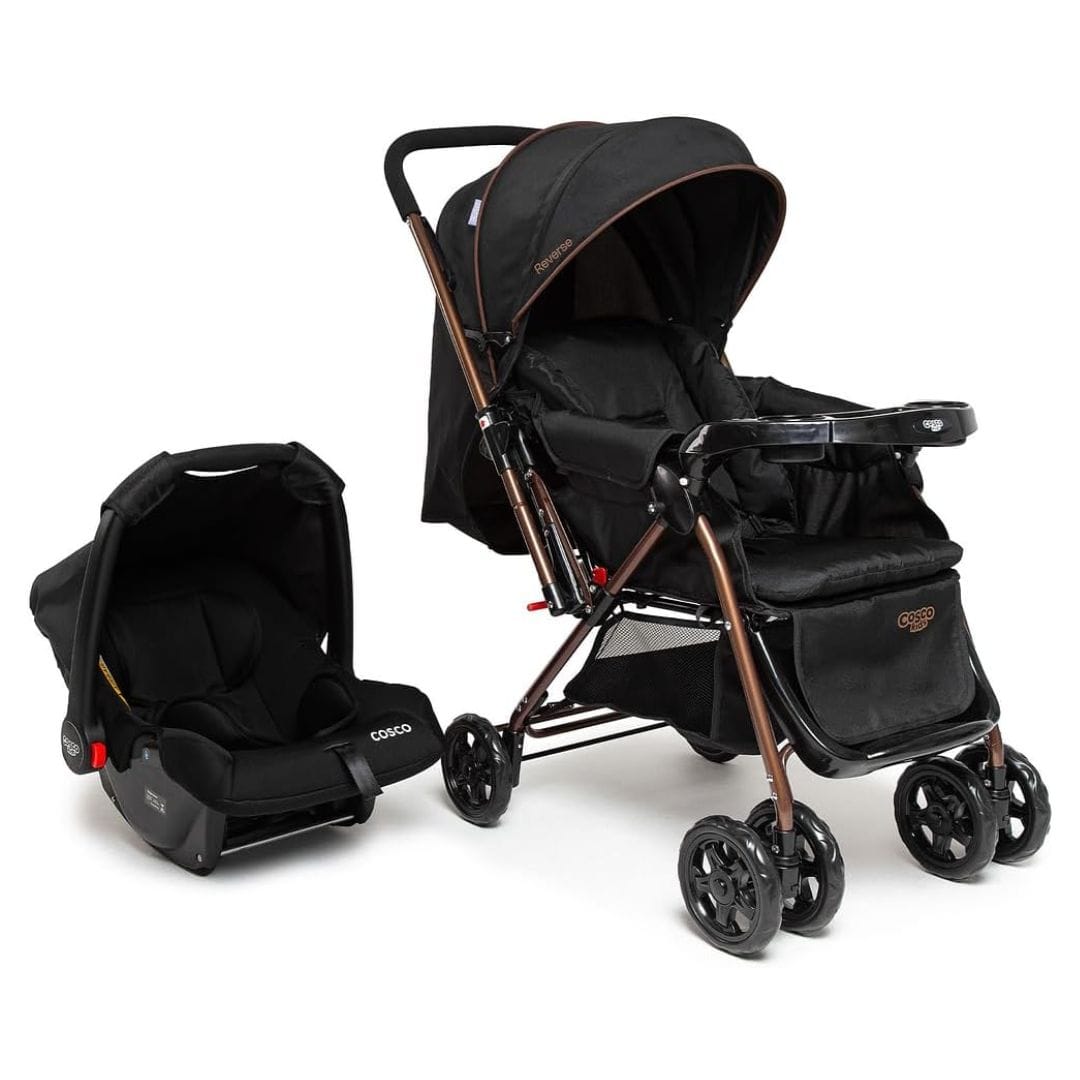 Melhores Carrinhos de Bebê - Travel System Cosco Kids, Reverse Duo